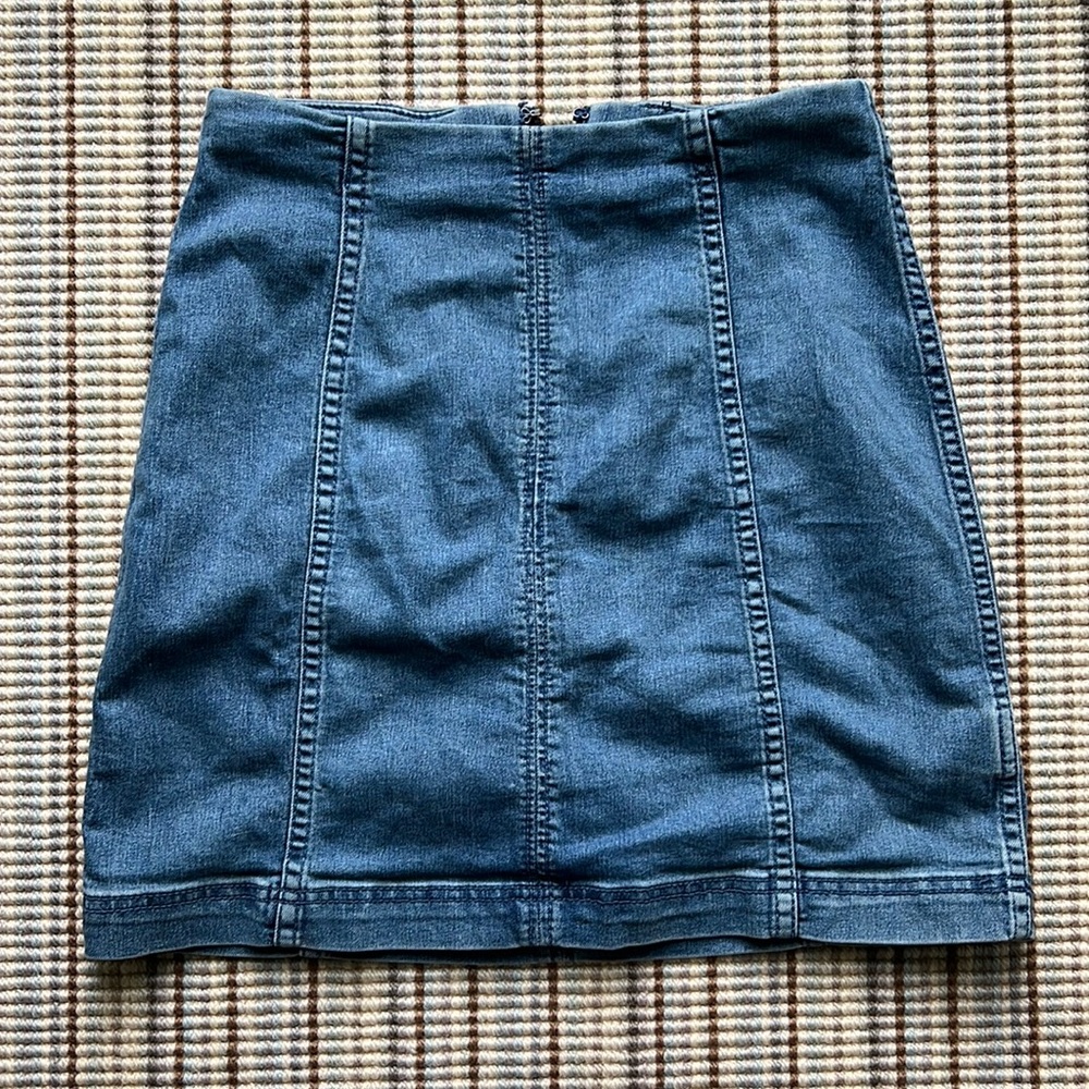 Free People Denim Skirt